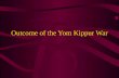 Outcome of the Yom Kippur War