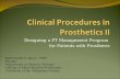 Clinical Procedures in Prosthetics II
