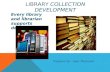 Library  Collection development