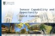 Sensor Capability and Opportunity