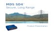 MDS SD4 TM Secure, Long Range IP/Ethernet