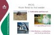RCG -from field to hot water