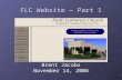 FLC Website — Part 1