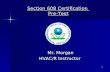 Section 608 Certification  Pre-Test