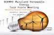 BOEMRE Maryland Renewable Energy Task Force Meeting