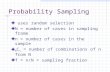 Probability Sampling
