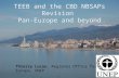 TEEB and the CBD  NBSAPs Revision Pan-Europe  and  beyond