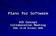 Plans for Software