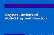 Object-Oriented  Modeling and Design