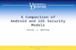 A Comparison of Android and  iOS  Security Models