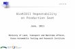 BioRIDII Repeatability  on Production Seat