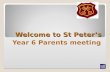 Welcome to St Peter’s