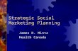Strategic Social Marketing Planning