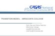 TRANSITION MODEL – MIRACOSTA COLLEGE
