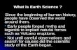 What is Earth Science ?