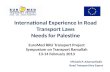 EuroMed  RRU Transport Project Symposium on Transport Ramallah 13-14  February  2013