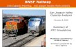 BNSF Railway Line Capacity Planning:   San Joaquin Double Track projects