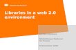 Libraries in a web 2.0 environment