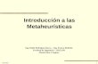 Introducción a las Metaheurísticas