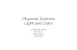 Physical Science Light and Color