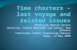 Time charters – last voyage and related issues