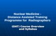 Nuclear Medicine - Distance Assisted Training Programme for  Radiographers