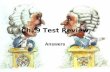 Ch. 9 Test Review