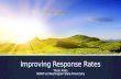 Improving Response Rates