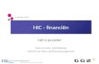 HIC - financiën