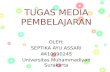 TUGAS MEDIA PEMBELAJARAN OLEH: SEPTIKA AYU ASSARI A410090245 Universitas Muhammadiyah Surakarta