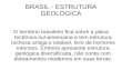 BRASIL - ESTRUTURA GEOLÓGICA