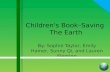 Children's Book–Saving  The Earth