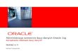 Administracja serwerem bazy danych Oracle 11g Zarządzanie obiekami bazy danych  Wykład nr 4
