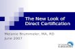 The New Look of Direct Certification
