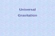Universal  Gravitation