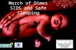 March of Dimes SIDS and Safe Sleeping