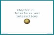 Chapter 6:  Interfaces and interactions