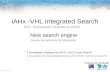 iAHx -VHL Integrated Search