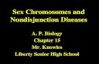Sex Chromosomes and Nondisjunction Diseases