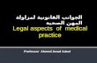 Legal aspects  of  medical practice