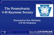 The Pennsylvania  4-H Keystone Society