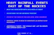 HEAVY RAINFALL EVENTS EAST OF THE ROCKIES