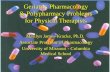 Geriatric Pharmacology & Polypharmacy Problems for Physical Therapists