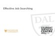 Effective Job Searching