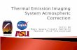 Thermal Emission Imaging System Atmospheric Correction