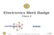 Electronics Merit Badge Class 4