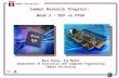 Summer Research Progress:  Week 2 – DSP vs FPGA