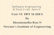 Software Engineering B.Tech Ii csE  Sem-II