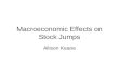 Macroeconomic Effects on Stock Jumps