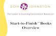 Start-to-Finish ™  Books Overview